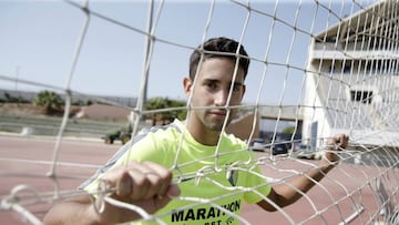 Emanuel Cecchini con el M&aacute;laga en 2017