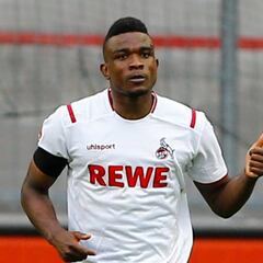 Jhon Córdoba le da el empate a Colonia sobre el final