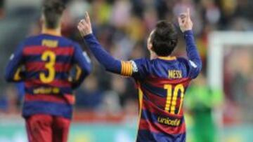 Messi, el líder del Barça.