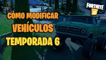 ¿Cómo mejorar vehículos con neumáticos en Fortnite Temporada 6?