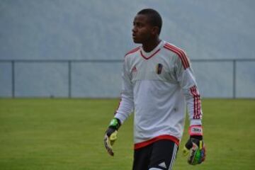 Wuilker Fariñez es considerado el arquero del futuro de la selección de Vanezuela. Tiene 17 años. 
