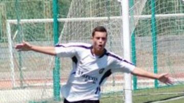 Omar Rodríguez, en el Arucas.
