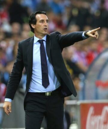 El entrenador del Sevilla Unai Emery.