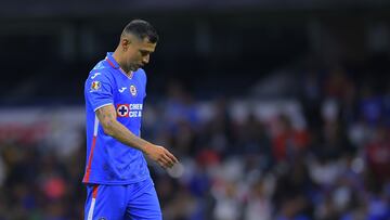 Julio Cesar Dominguez of Cruz Azul during the game Cruz Azul vs Atlas, corresponding to Round 07 of the Torneo Clausura 2023 of the Liga BBVA MX, at Azteca Stadium, on February 22, 2023.
<br><br>
Julio Cesar Dominguez de Cruz Azul durante el partido Cruz Azul vs Atlas, Correspondiente a la Jornada 07 del Torneo Clausura 2023 de la Liga BBVA MX, en el Estadio Azteca, el 22 de Febrero de 2023.