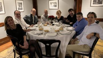 Comida de la directiva del Bilbao Basket
