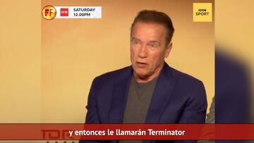 Schwarzenegger designa quién debe ser 'Terminator' en el fútbol: "Que le llamen así..."