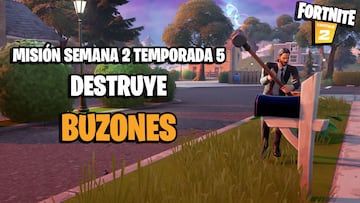 Fortnite: dónde encontrar buzones en la Temporada 5