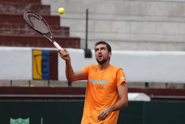 Marin Cilic es el gran guía de Croacia en la serie ante Colombia. Es número 5 del mundo.