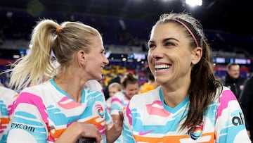 The San Diego Wave coach spoke about the victory against Gotham FC, in which Morgan scored the winning goal in the final minutes and was MVP of the game.