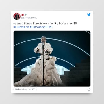 Los memes más graciosos de Eurovisión 2022