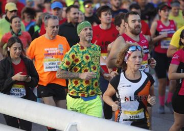 Las imágenes del Maratón de Valencia