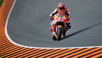 Marc Márquez en Sachsenring.