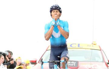 Tour de Francia - 25 de julio de 2018. Nairo Quintana selló su segunda victoria de etapa en la Grand Boucle.