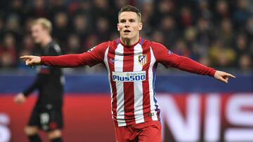 Gameiro celebró así el 1-3.