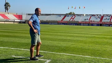 Imagen del partido entre el Algeciras y el Marino