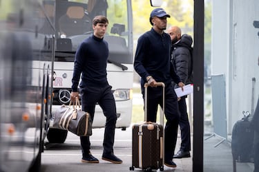 El Real Madrid ya se encuentra en Múnich para enfrentarse ante el Bayern en la vuelta de los cuartos de la Champions. El conjunto blanco confía en remontar el 1-2 adverso de la ida.