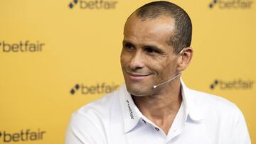 Rivaldo, en una comparecencia como embajador de Betfair.