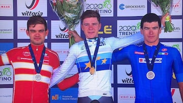 Evenepoel, vigente campeón de Europa de ciclismo.