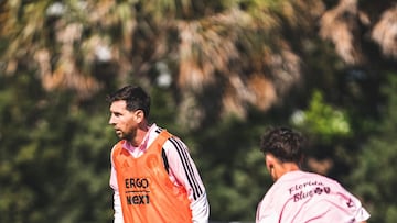 Messi vuelve con Inter Miami de cara al debut ante LAFC