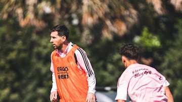 Messi vuelve con Inter Miami de cara al debut ante LAFC