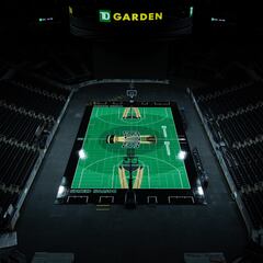 Why do they change the courts for the NBA Cup 2024? Who designed them?