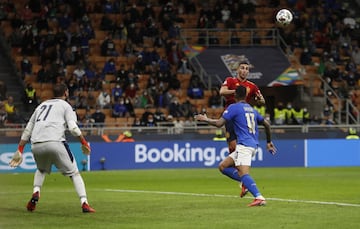 0-2. Ferrán Torres marca el segundo gol.