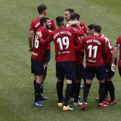 Un Osasuna superior se reencuentra con la victoria