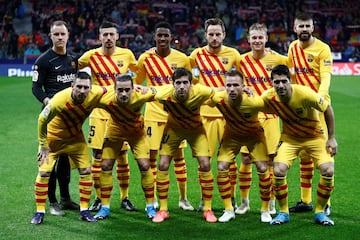 Equipo del Barcelona.