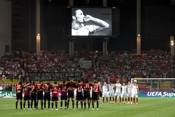 Homenaje a Antonio Puerta tras su fallecimiento.