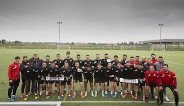 Astu: "Al empezar, en Unionistas no teníamos ni balones"