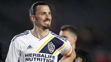 Ibrahimovic, con Los Angeles Galaxy.