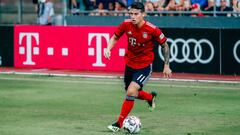 James Rodr&iacute;guez, jugador del Bayern M&uacute;nich