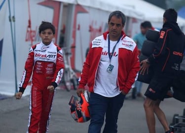 Ferrari 'ficha' al hijo de Juan Pablo Montoya