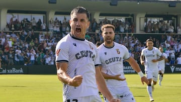 Matos celebra un gol de esta temporada.