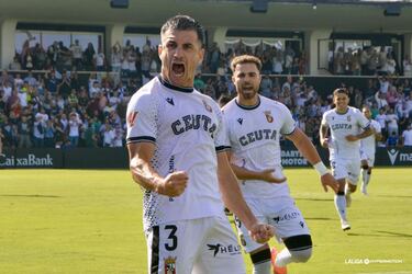 Otro tanto para el lateral, que ya está a una sola diana de su mejor curso goleador. Ante el Mirandés anotó con un latigazo cruzado desde dentro del área, una de sus especialidades.