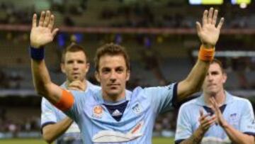 Del Piero has played his last game for Sydney FC. AFP PHOTO/ FILES / MAL FAIRCLOUGH