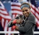 Serena: "Es un honor estar al mismo nivel que Federer"