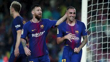 El Barcelona sufre pero igual gana en el partido 600 de Messi