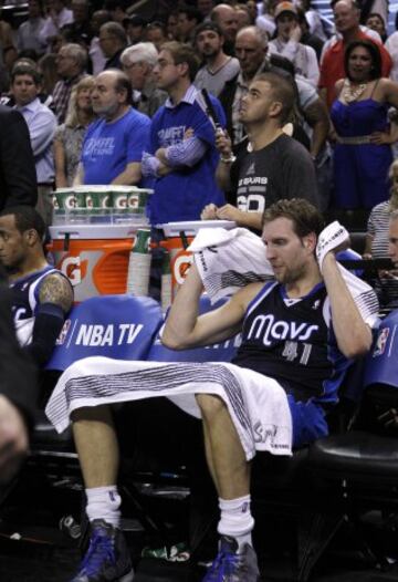 Nowitzki jugó su mejor partido de la serie pero no fue suficiente: el 1-2 para Dallas ya es un 3-2 para San Antonio.