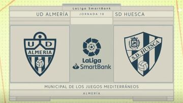 Resumen del Almería vs. Huesca de LaLiga SmartBank