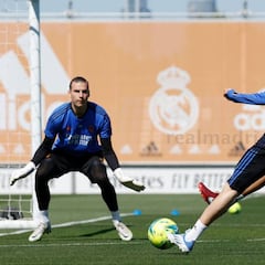 Lunin, titular en el Metropolitano