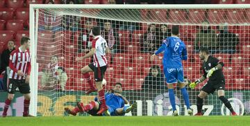 0-1. Álvaro Muñi­z marcó el gol de la clasificación del conjunto balear en el minuto 96.