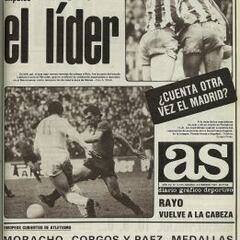 Así fue el AS del 23F de 1981: el Atleti líder y el Madrid a palos