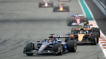 Alexander Albon en el GP de Miami