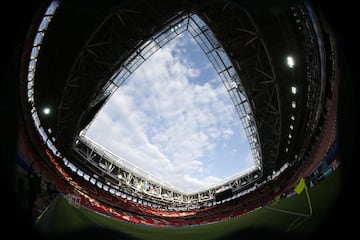 En este campo de juego, la Roja debutará frente a Camerún.