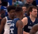 Luka estaba harto: vean lo que hizo al jugador más pesado de la NBA después de ganar