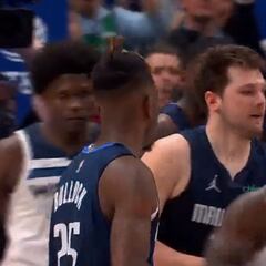 Luka estaba harto: vean lo que hizo al jugador más pesado de la NBA después de ganar