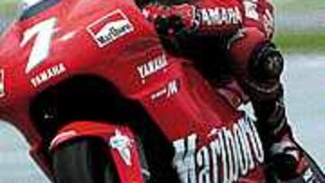 COMPETITIVA. La Yamaha M1 parece tener un enorme potencial.