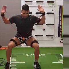 Falcao quiere volver ya: Intensa rutina de recuperación