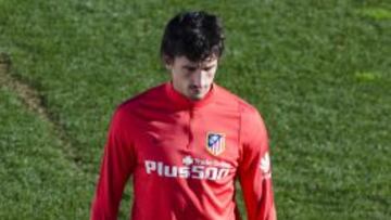 Savic, en el entrenamiento.